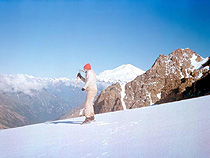На склоне хребта Адылсу, 1988 год